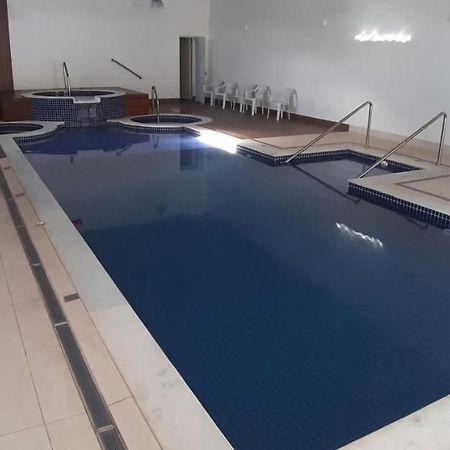 Flat No Apart-Hotel Cavalinho Branco Com Piscina Aquecida 1D8 Águas de Lindóia エクステリア 写真