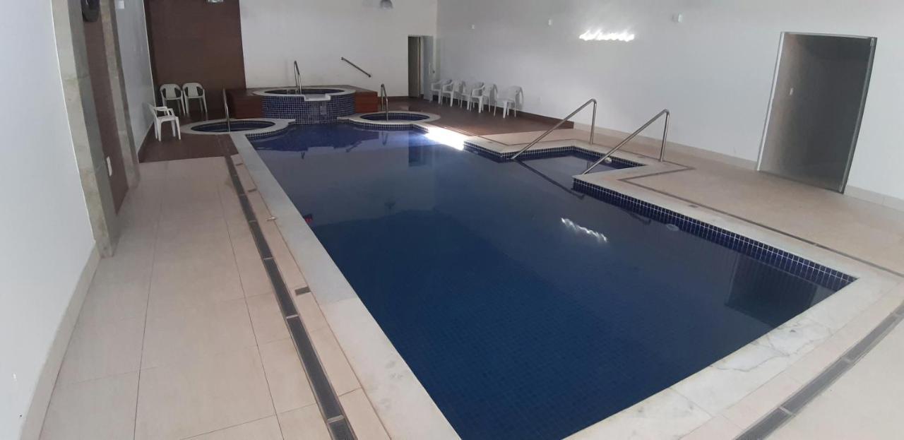 Flat No Apart-Hotel Cavalinho Branco Com Piscina Aquecida 1D8 Águas de Lindóia エクステリア 写真