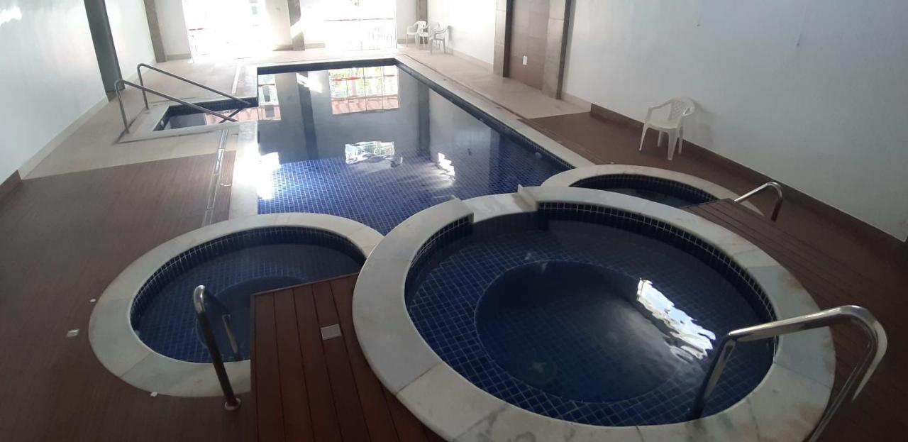 Flat No Apart-Hotel Cavalinho Branco Com Piscina Aquecida 1D8 Águas de Lindóia エクステリア 写真