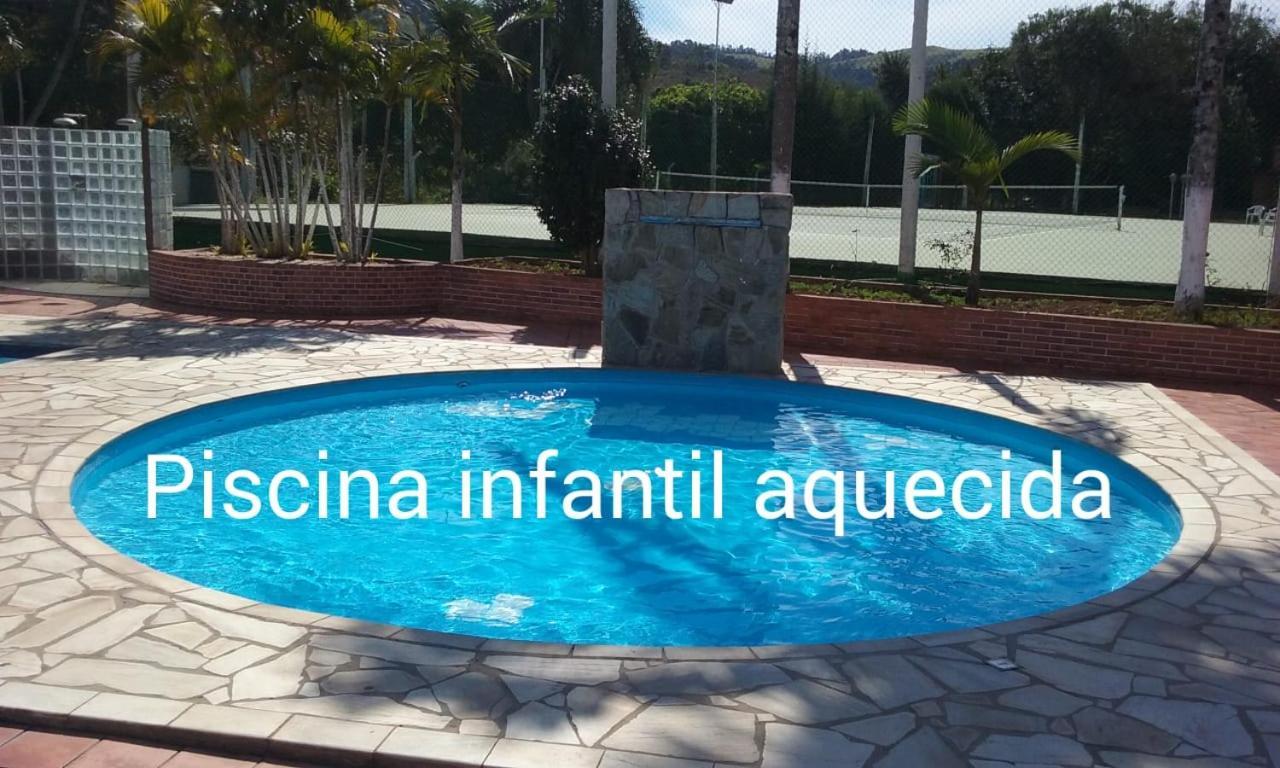 Flat No Apart-Hotel Cavalinho Branco Com Piscina Aquecida 1D8 Águas de Lindóia エクステリア 写真